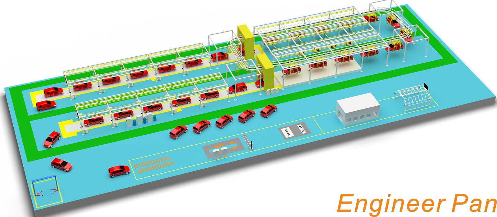 Sedan SKD Production line