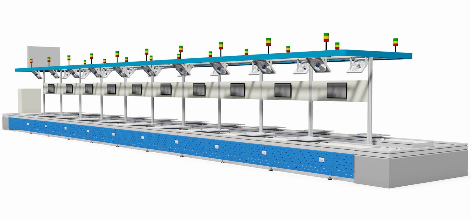 Chain conveyor Assembly line