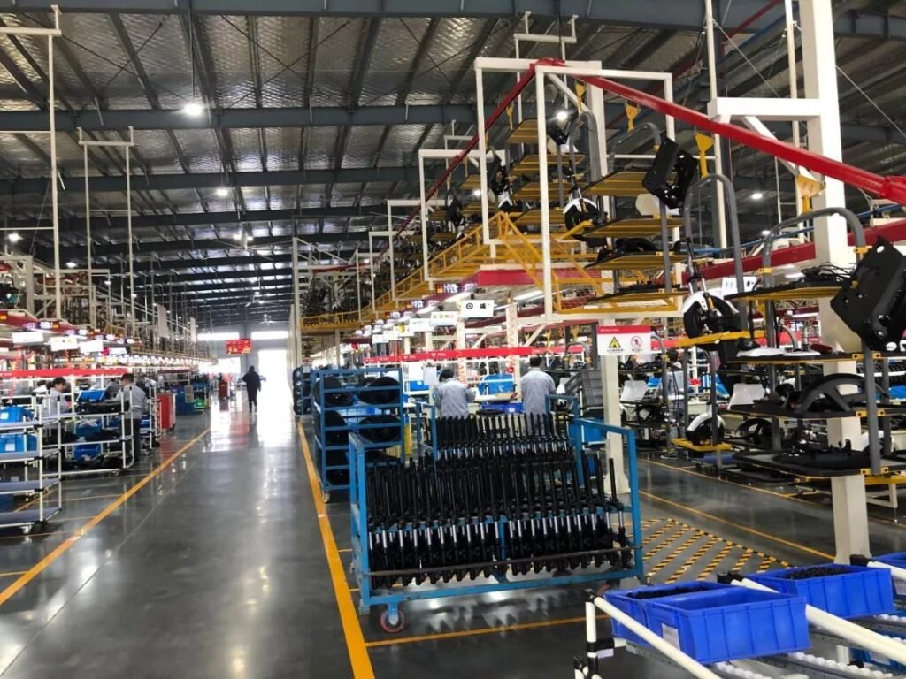 Electric Scooter Assembly line