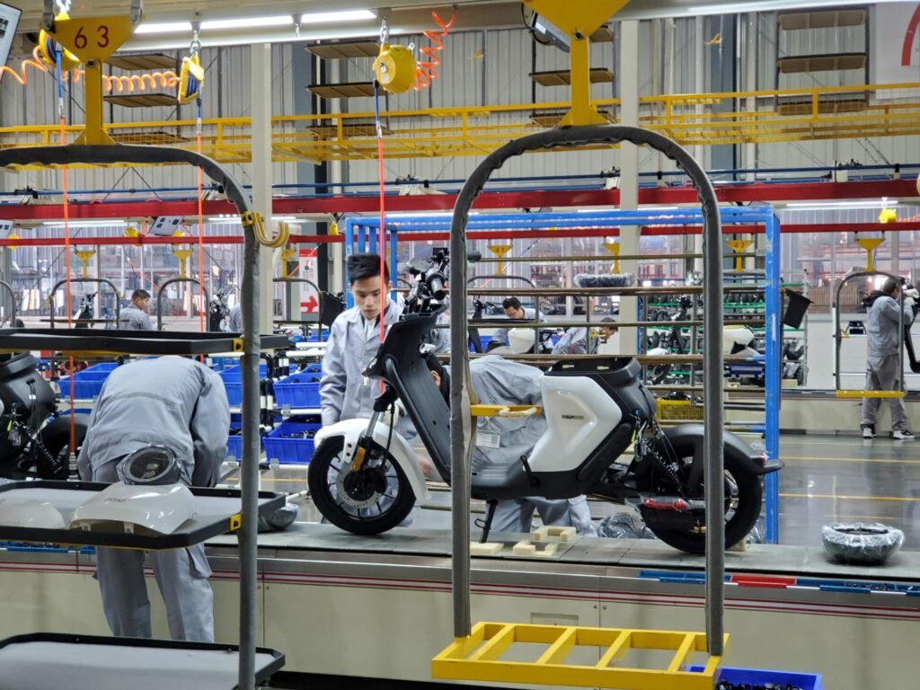 Electric Scooter Assembly line