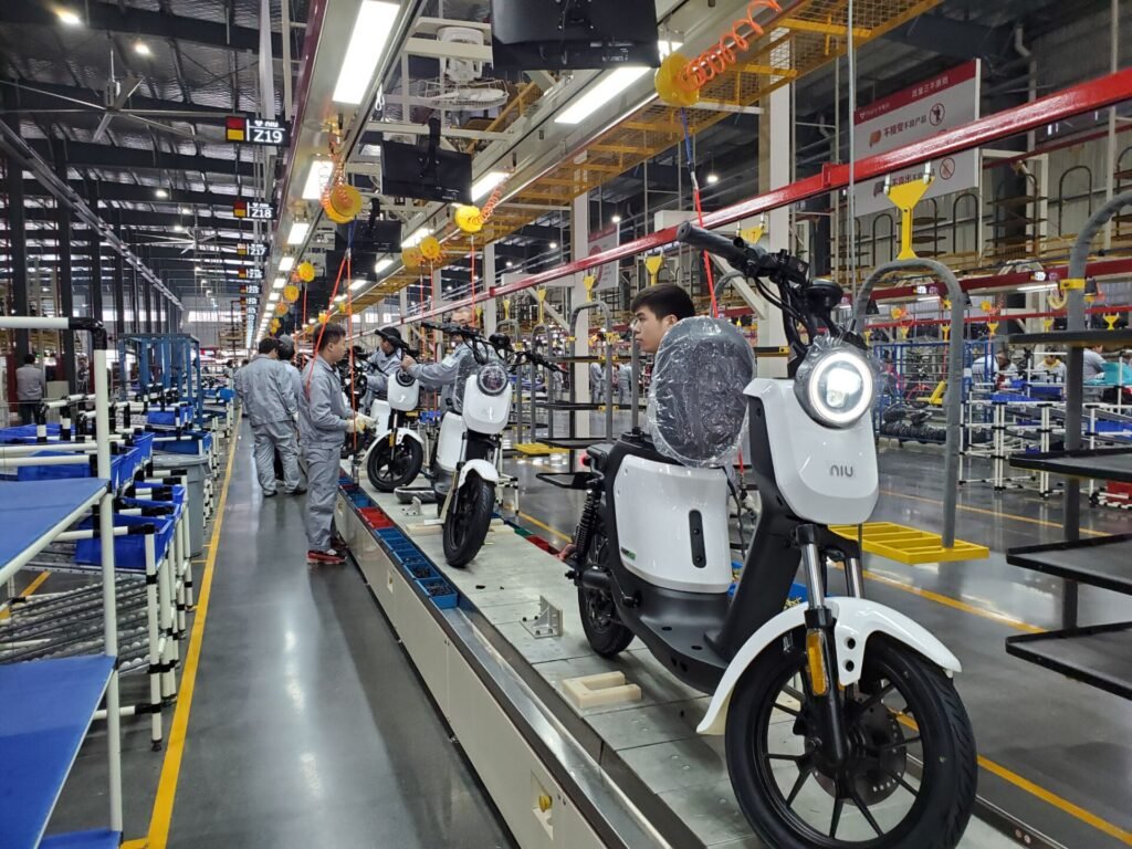 Electric Scooter Assembly line