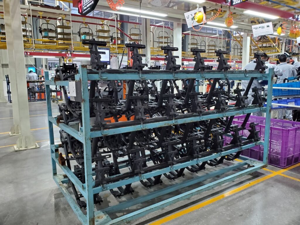 Electric Scooter Assembly line