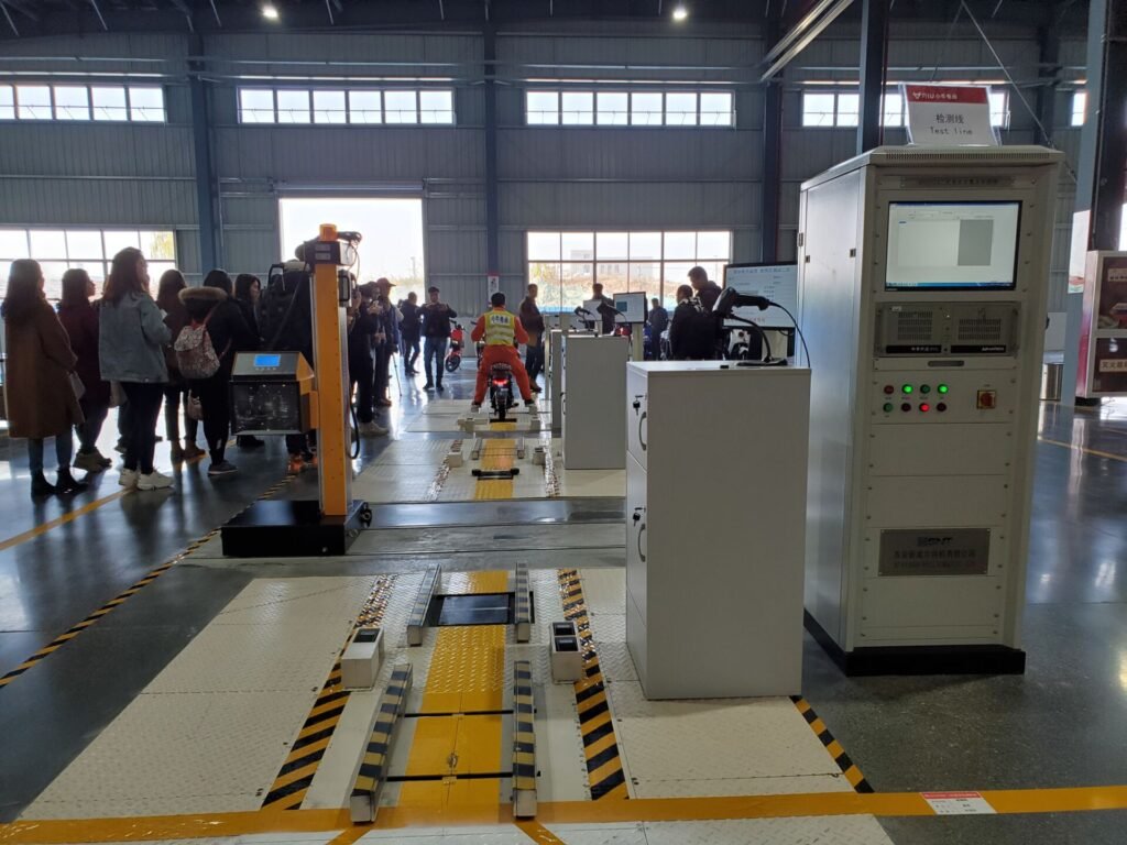 Electric Scooter Testing line