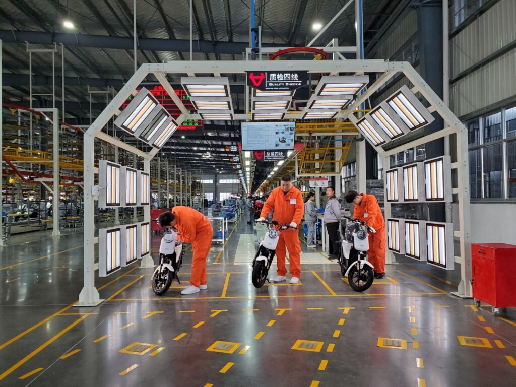 Electric Scooter Testing line