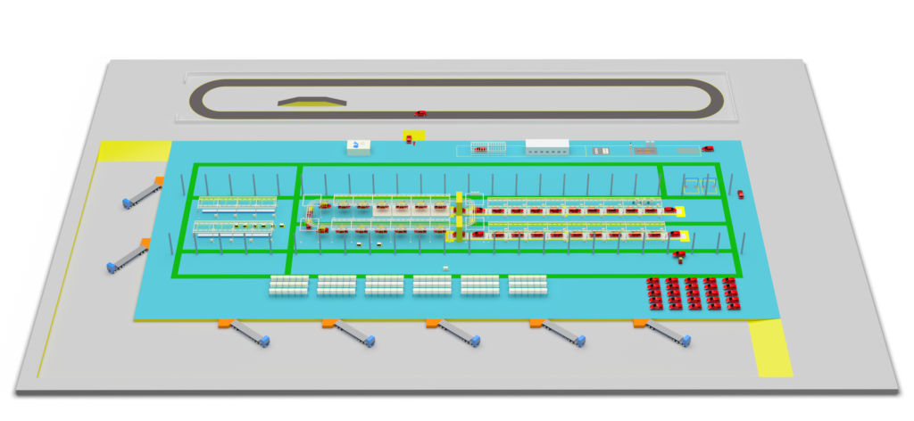Customization of Electric Vehicle SKD Final Assembly Production Line