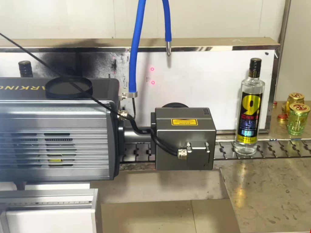 Continuous Laser Coding and Automated Conveying Production Line for Glass Wine Bottles
