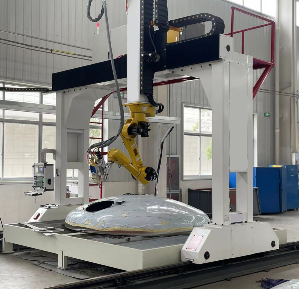 Gantry-type 3D Laser Cutting Robot Workstation