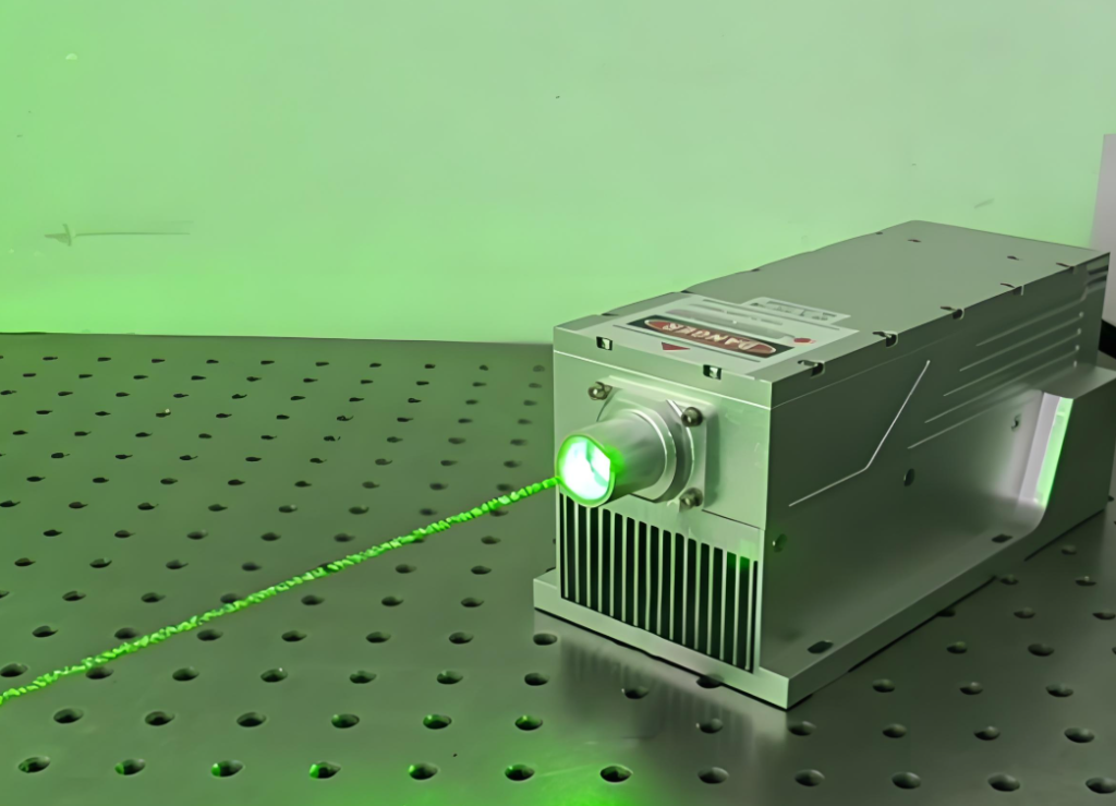 Green Light Industrial Laser for Production Lines