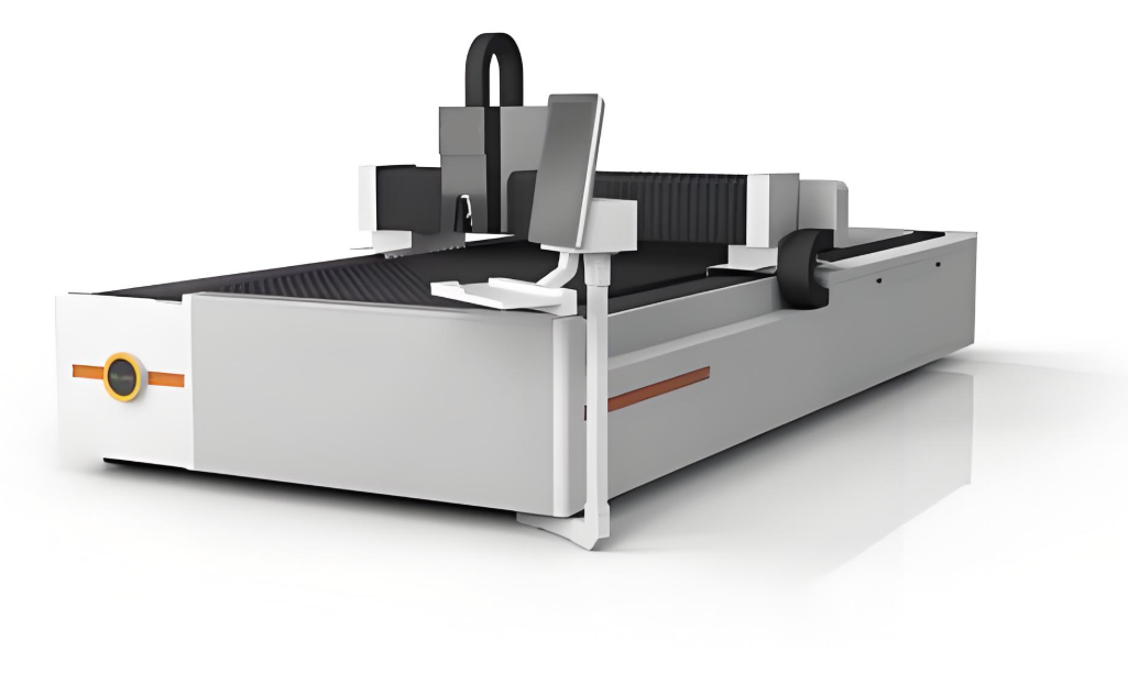 Single-platform CNC laser cutting machine for production lines